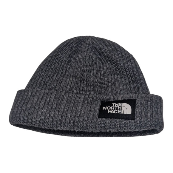 The North Face‎ Salty Dog Beanie Unisex Adults Hat TNF Gray One Size - Picture 1 of 4